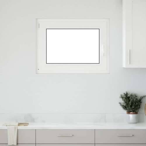 Podrumski prozor “RISOR” 80x70 cm Okretno-nagibni DIN lijevi bijeli - Bijela 80 x 70 cm (troslojni) 1 Naginjanje i okretanje lij Cijena