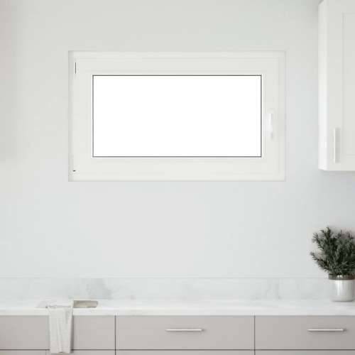 Podrumski prozor “RISOR” 100x70 cm Okretno-nagibni DIN lijevi bijeli - Bijela 100 x 70 cm (troslojni) 1 Naginjanje i okretanje l Cijena