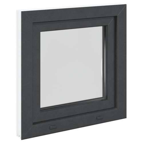 Podrumski prozor “RISOR” 50x50 cm Okretno-nagibni DIN desni antracit - Antracit 50 x 50 cm (dvoslojni) 1 Naginjanje i okretanje  Cijena