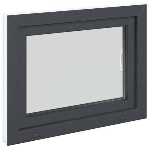 Podrumski prozor “RISOR” 80x50 cm Okretno-nagibni DIN desni antracit - Antracit 80 x 50 cm (dvoslojni) 1 Naginjanje i okretanje  Cijena