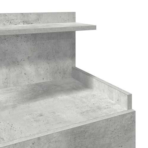 Noćni ormarići 2 kom s 2 ladice betonsko sive boje 40x36,5x62 cm - Beton siva 2 Cijena