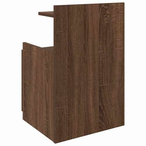 Noćni ormarići 2 kom s 2 ladice smeđi hrast 40x36,5x62 cm - Smeđi hrast 2 Cijena
