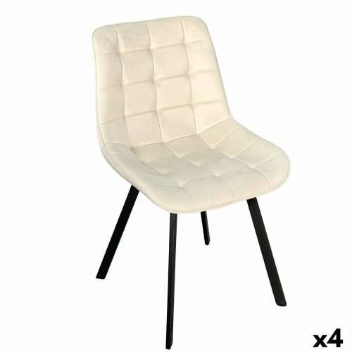 Naslonjač Versa RHODES  Bež 55 x 82 x 51 cm (4 kom.) Cijena
