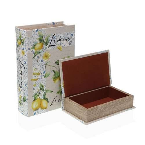 Cutie Decorativă Versa Platno Drvo MDF Limun Cijena