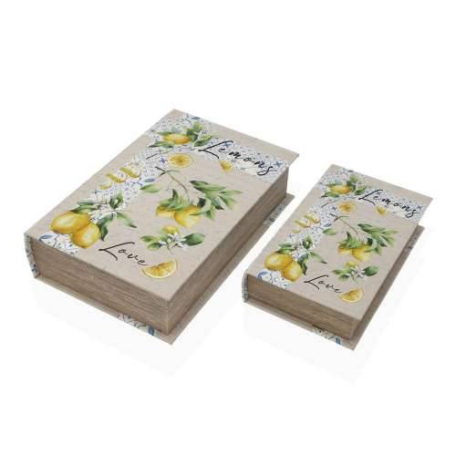 Cutie Decorativă Versa Platno Drvo MDF Limun Cijena