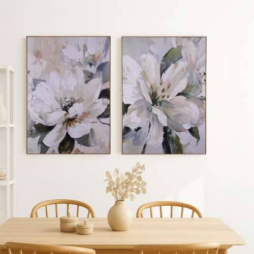 Slika Versa Ziedi 2,5 x 90 x 60 cm Cijena