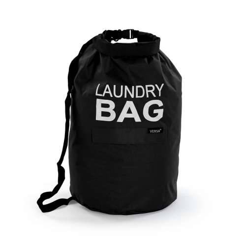 Torba za rublje Versa Crna Poliester 70 x 33 cm Cijena