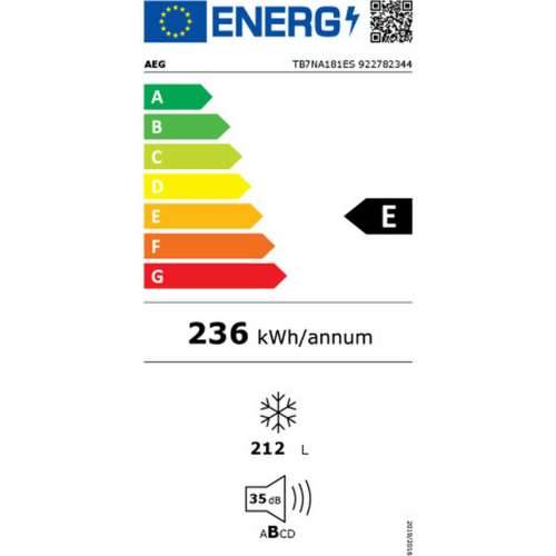 Zamrzivač AEG TB7NA181ES Cijena