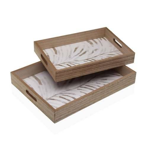 Set pladnjeva Versa Drvo 28 X 5 X 38 CM Cijena