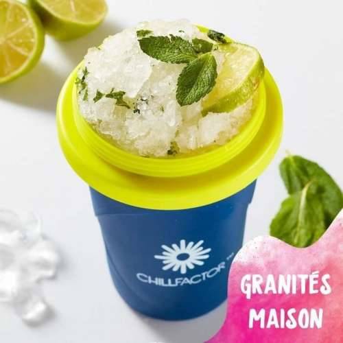 Čaša za pripremu sladoleda i deserta s receptima Bandai Chillfactor Granita Mug Rose Plastika Cijena