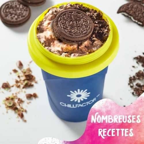 Čaša za pripremu sladoleda i deserta s receptima Bandai Chillfactor Granita Mug Rose Plastika Cijena