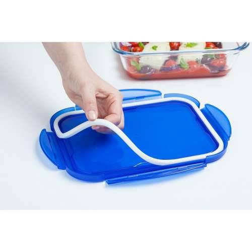 Posuda za čuvanje hrane Pyrex Plava Providan Pravokutno 800 ml Cijena