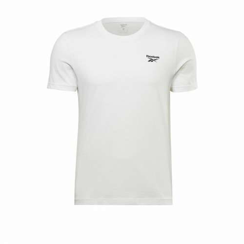 Muška Majica Kratkih Rukava Reebok Identity Left Chest Logo Bijela Cijena