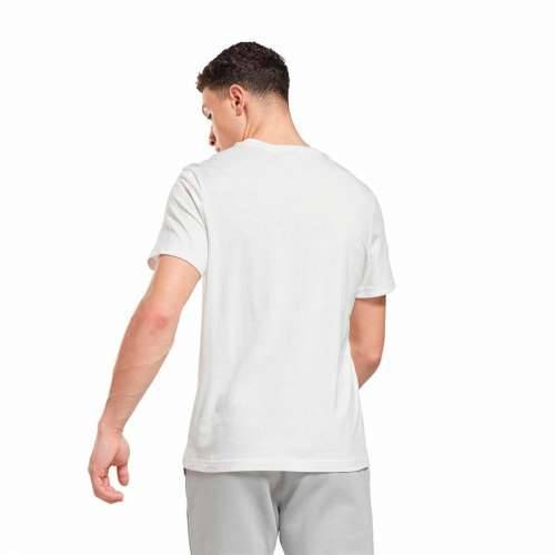 Muška Majica Kratkih Rukava Reebok Identity Left Chest Logo Bijela Cijena