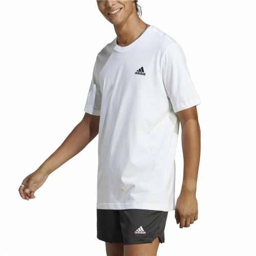 Muška Majica Kratkih Rukava Adidas Essentials Bijela Cijena