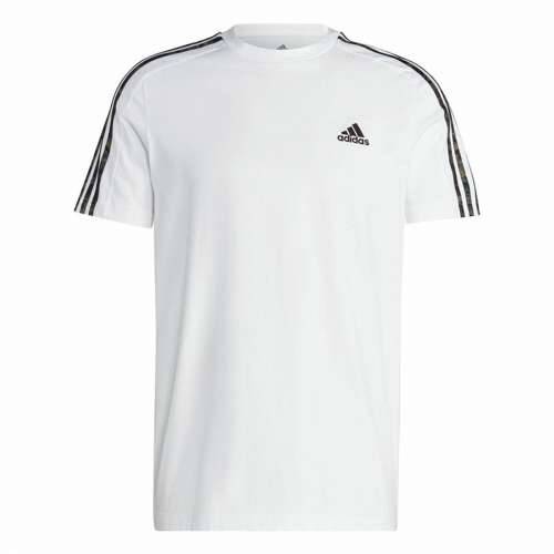 Muška Majica Kratkih Rukava Adidas Essentials Single 3S Bijela Cijena