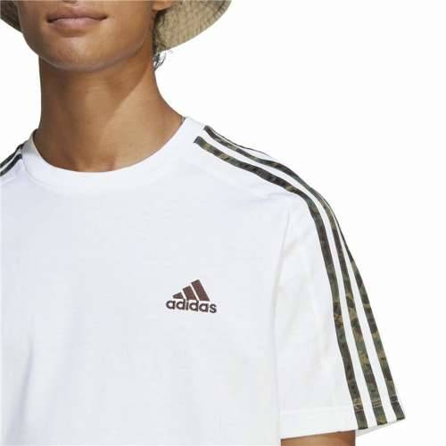 Muška Majica Kratkih Rukava Adidas Essentials Single 3S Bijela Cijena