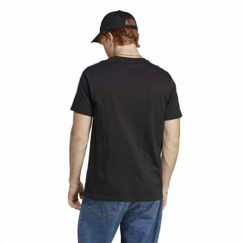 Muška Majica Kratkih Rukava Adidas Essentials Single 3 Bandas Crna Cijena