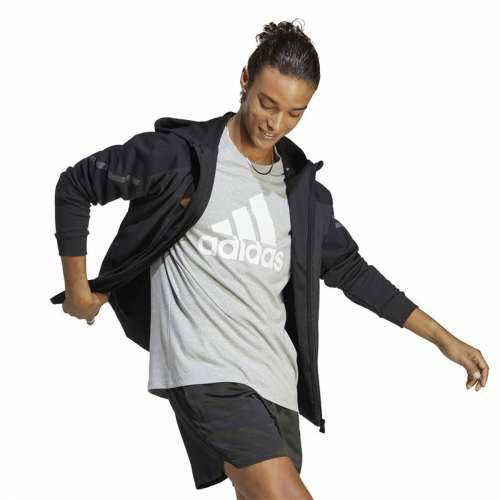 Muška Majica Kratkih Rukava Adidas Essentials Single Big Logo Siva Svjetlo siva Cijena