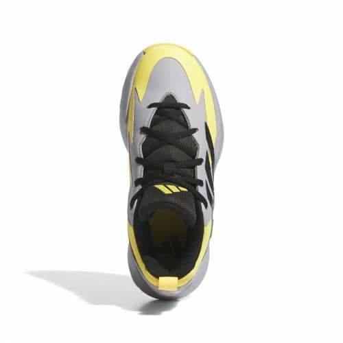 Košarkaške Tenisice za Djecu Adidas Cross Em Up Select Mid Rumena Siva Cijena