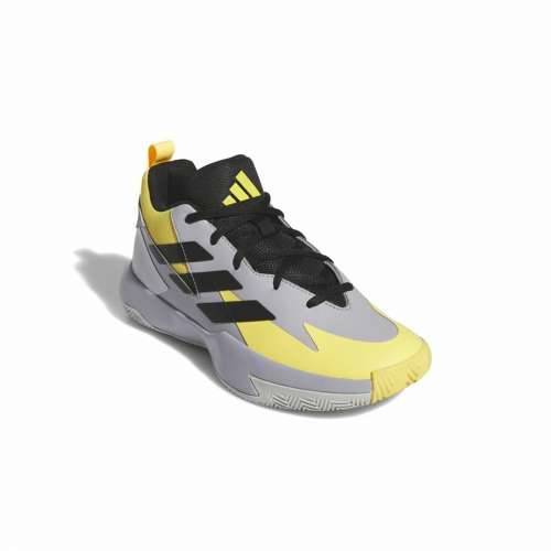Košarkaške Tenisice za Djecu Adidas Cross Em Up Select Mid Rumena Siva Cijena