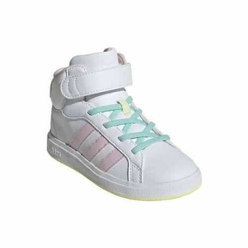 Dječje Casual Tenisice Adidas Grand Court Mid Bijela Cijena