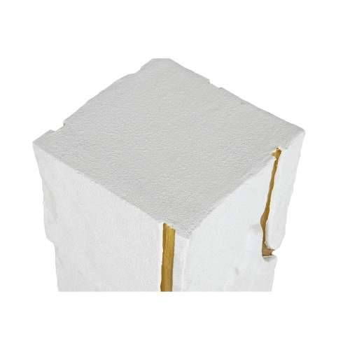 postolje Home ESPRIT Bijela zlatan Drvo MDF moderan 25 x 25 x 80 cm Cijena
