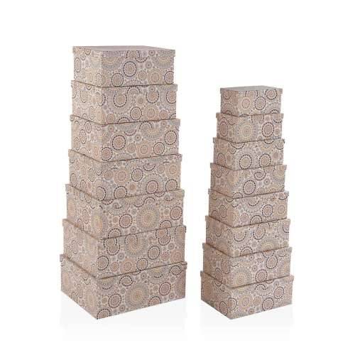 Set ukrasnih kutija Versa MARRAKECH Karton (15 Dijelovi) Cijena