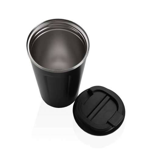 Čaša s Poklopcem Versa Crna Čelik polipropilen 510 ml Cijena