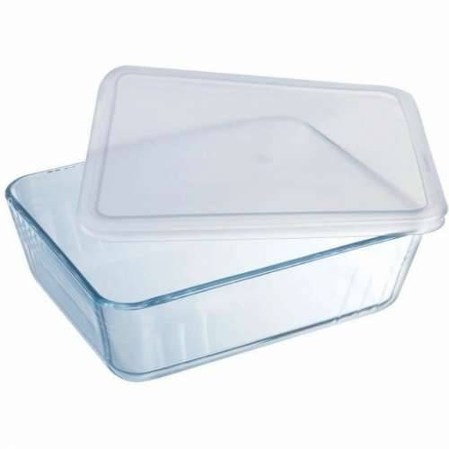 Posuda za čuvanje hrane Pyrex Bijela Crna Providan Clear Pravokutno Cijena