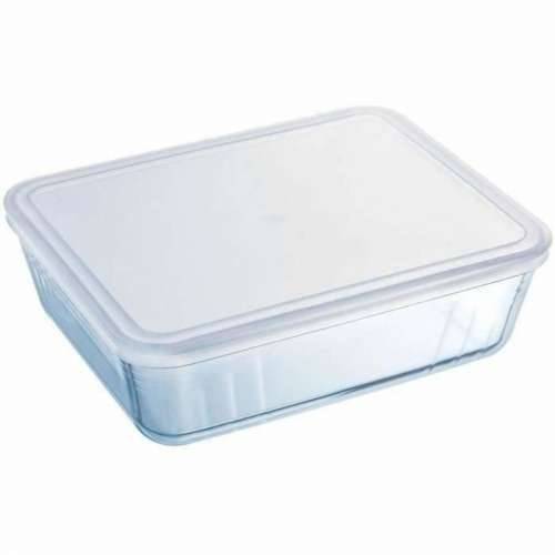 Posuda za čuvanje hrane Pyrex Bijela Crna Providan Clear Pravokutno Cijena