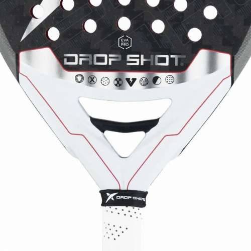 Reket za Padel Drop Shot Explore Conqueror Attack Nic Bijela Crna Cijena