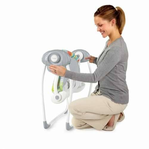 Naslonjač za ljuljanje Ingenuity Compact portable swing Pisana Životinje Cijena