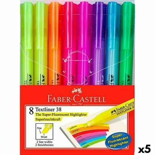 Set Fluorescentnih Markera Faber-Castell Textliner 38 5 kom. Cijena