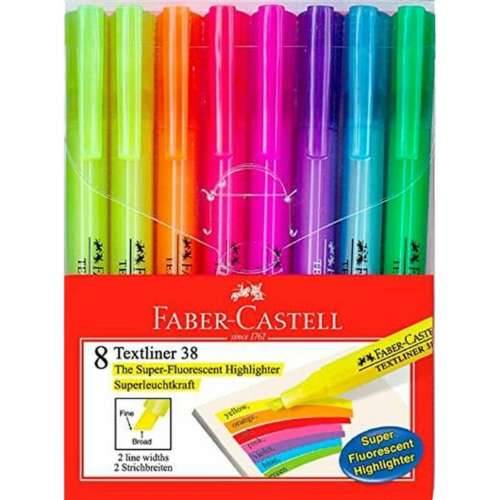 Set Fluorescentnih Markera Faber-Castell Textliner 38 5 kom. Cijena