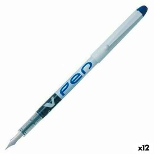 Olovka s tekućom tintom Pilot V Pen Olovka za kaligrafiju za jednokratnu upotrebu Plava 0,4 mm (12 kom.) Cijena