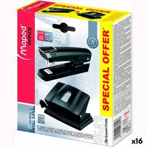 set Maped 3543 Essentials Bušilica za papir klamerica Crna (16 kom.) Cijena