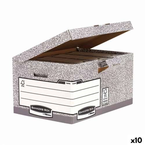 Kutija za datoteke Fellowes    Siva 10 kom. (31 x 39 x 56 cm) Cijena