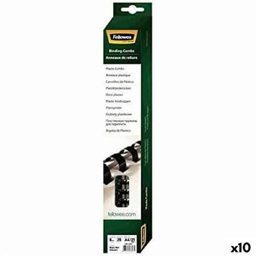 Spirale za uvezivanje Fellowes 5330702 Crna 8 mm A4 PVC Plastika (25 kom.) Cijena