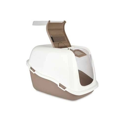 Pijesak za mačke Bijela Bež Plastika 39,7 x 57 x 39 cm (6 kom.) Cijena