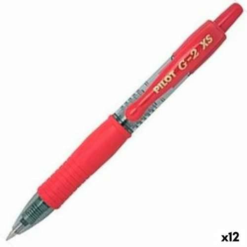 Kemijska Olovka Roller Pilot G-2 XS Viličar Crvena 0,4 mm (12 kom.) Cijena