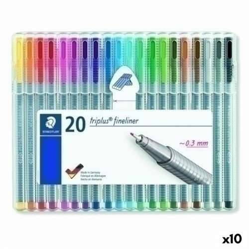 Set Flomastera Staedtler Triplus Fineliner Pisana (10 kom.) Cijena