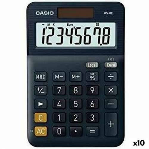 Kalkulator Casio MS-8E Crna (10 kom.) Cijena