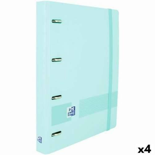 Registrator s prstenovima Oxford EuropeanBinder Pastelno Plava A4+ (4 kom.) Cijena