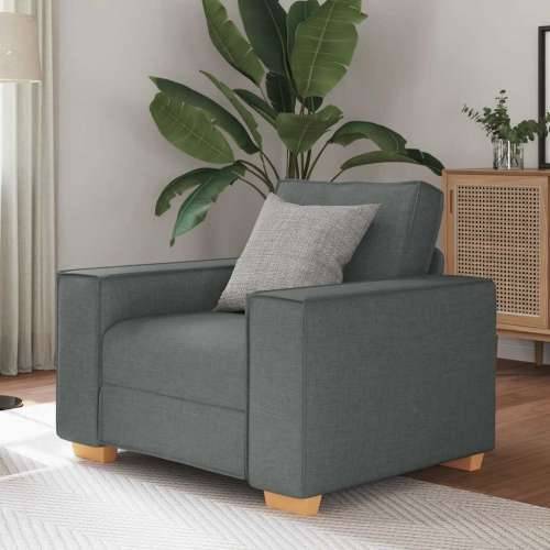 Sofa fotelja tamno siva 60 cm tkanina - Tamno siva 60 cm Cijena