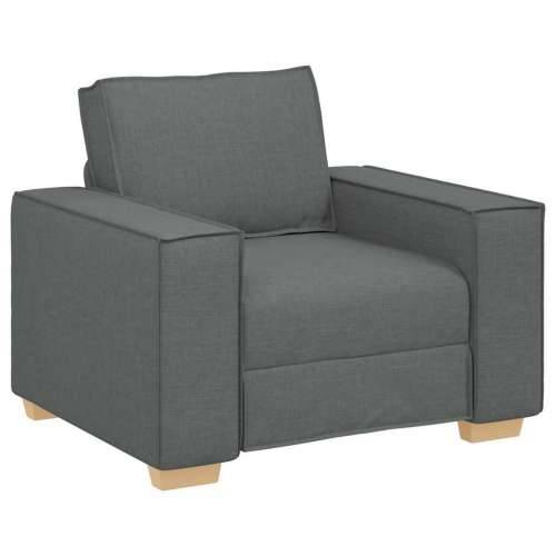 Sofa fotelja tamno siva 60 cm tkanina - Tamno siva 60 cm Cijena