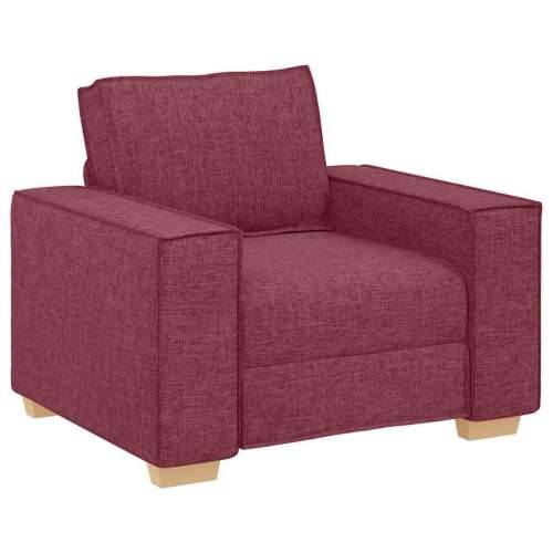 Sofa fotelja vino crvena 60 cm tkanina - boja crnog vina 60 cm Cijena