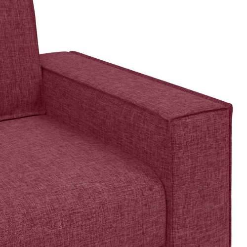 Sofa fotelja vino crvena 60 cm tkanina - boja crnog vina 60 cm Cijena