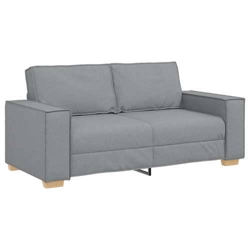 Dvosjed Sofa Svijetlo siva 140 cm Tkanina - Svjetlosiva 140 cm Cijena
