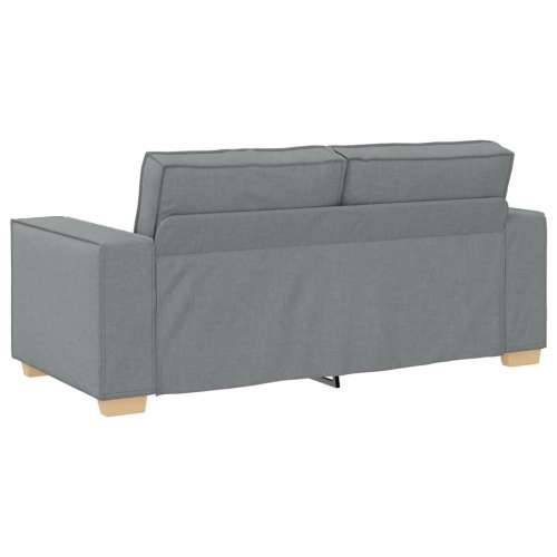 Dvosjed Sofa Svijetlo siva 140 cm Tkanina - Svjetlosiva 140 cm Cijena
